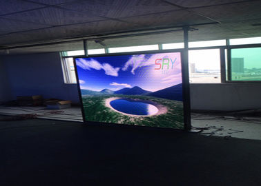 공항/역의 풀 컬러 LED 스크린을 위한 WIFI/3G P10 RGB 실내 조정 발광 다이오드 표시 협력 업체