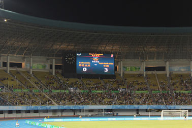 8000마리의 nit 정체되는 경기장 둘레 발광 다이오드 표시, 풀 컬러 축구 경기장 스크린 협력 업체