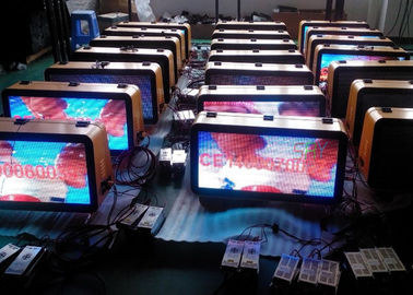 HD는 택시 지붕 발광 다이오드 표시 RGB 무선 LED 스크린 화소 피치 P6mm를 방수 처리합니다 협력 업체
