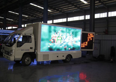 4.096M x 2.048M 1R1G1B 3In1 HD LED 스크린을 광고하는 6500Nits LED 트럭 협력 업체