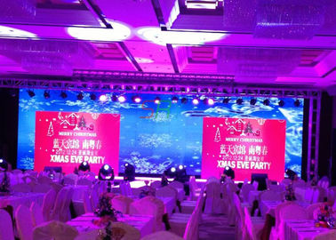 4mm HD 실내 단계 LED 스크린, SMD2121 풀 컬러 LED 단계 전시 협력 업체