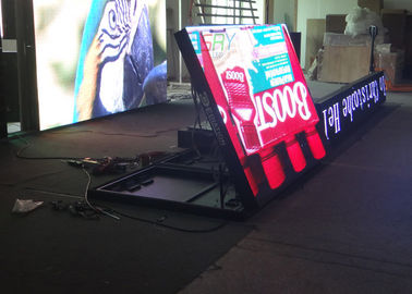 P10 무선 통제 -40° 온도를 가진 옥외 풀 컬러 LED 표시를 담그십시오 협력 업체