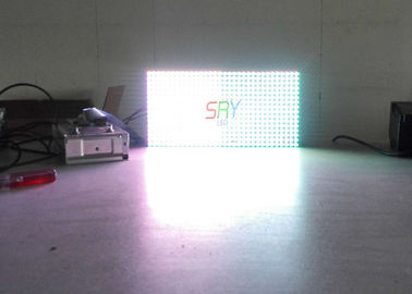 1/4의 검사 옥외 풀 컬러 P10 RGB 발광 다이오드 표시 단위 16 x 16는 점을 찍습니다 협력 업체
