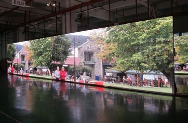 투명한 가동 가능한 지도한 스크린 SMD3535 P10.4는 단계 배경을 위한 망사형 화면을 지도했습니다 협력 업체