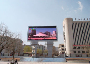 6500 전자 Nits 큰 P5 옥외 LED 게시판은, 정면 접근 스크린 광고를 지도했습니다 협력 업체