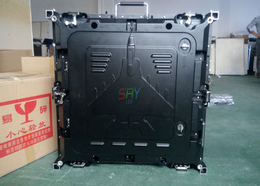 좋은 견실함 임대 발광 다이오드 표시 P 10 640mm x 640mm는 주조 알루미늄 죽습니다 협력 업체