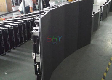 P5.95mm는 LED 스크린, 500*1000mm LED 광고 스크린을 방수 처리합니다 협력 업체