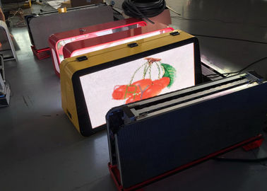주문품 택시 정상 발광 다이오드 표시가 외부 P5 택시 LED 광고 전시에 의하여, 192 x 64 점을 찍습니다 협력 업체